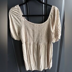 Isabel ruched XL maternity top